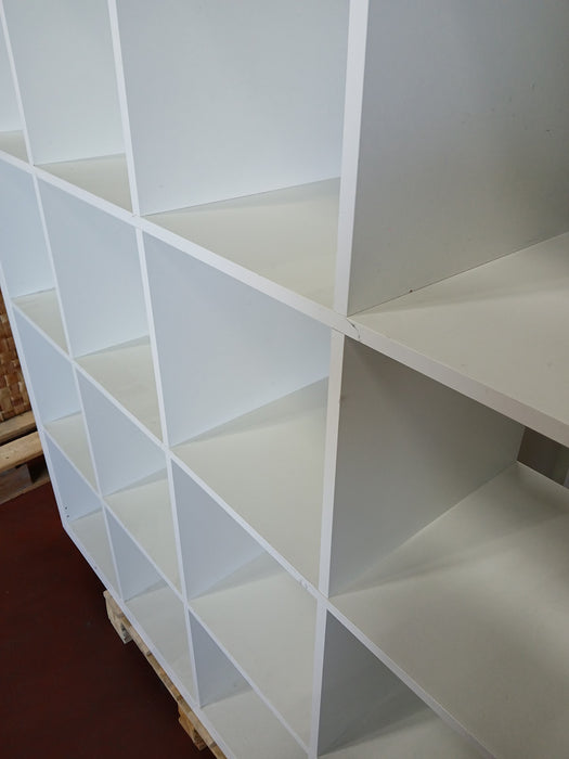 IKEA Kallax open kast, 16-vaks, wit 147 x 39 x 147 cm
