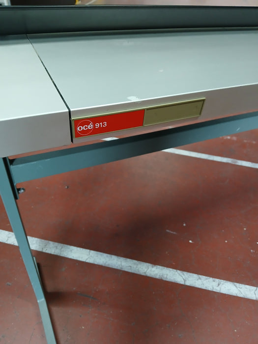 Océ 913 handsnijmachine, grijs / staal 173 x 51 x 85 cm