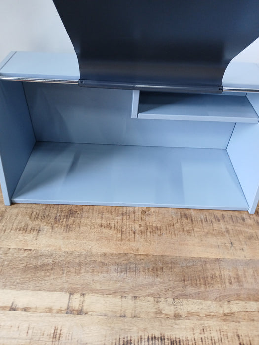 Nowystyl bureau opzetstuk, lichtblauw/grijs, 53 x 22 x 24 cm