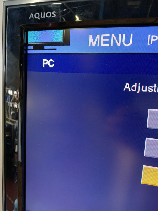 Sharp Aqous LC-52D65E tv, zwart, 52 inch