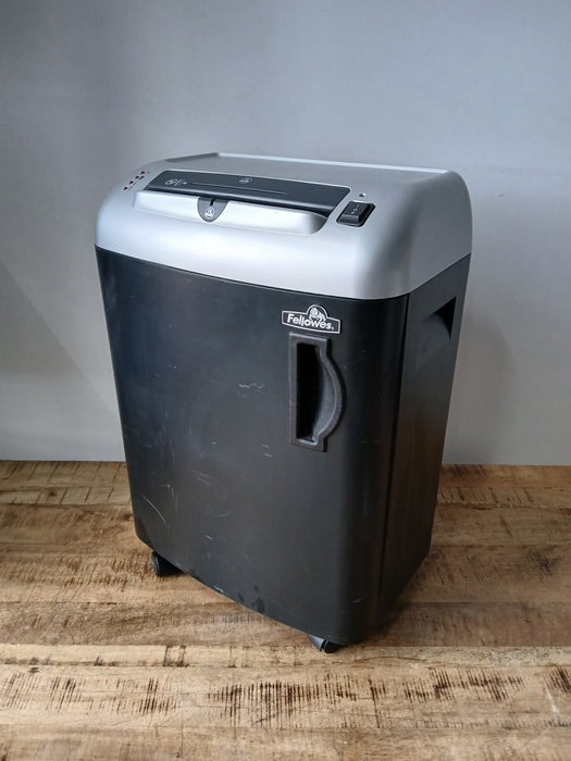 Fellowes S8-80 papiervernietiger, zwart