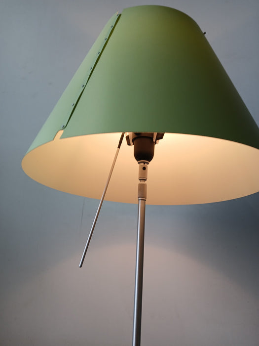 Luceplan design vloerlamp, mintgroene kap
