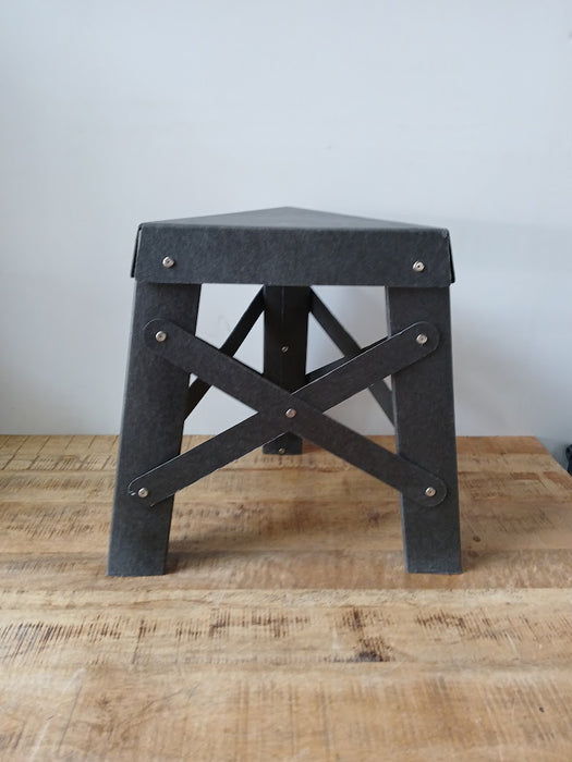RS Barcelona kruk, antraciet, 45 cm hoog
