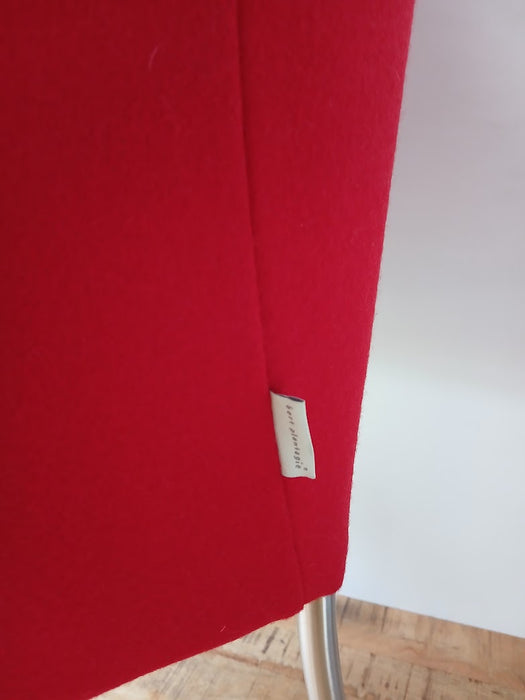 Bert Plantagie Spargo vergaderstoel, rood / wit