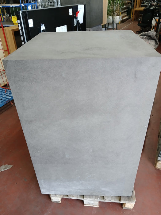 Set display / reclamezuilen, hout / betonlook, diverse maten
