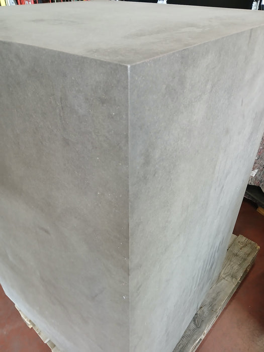 Set display / reclamezuilen, hout / betonlook, diverse maten