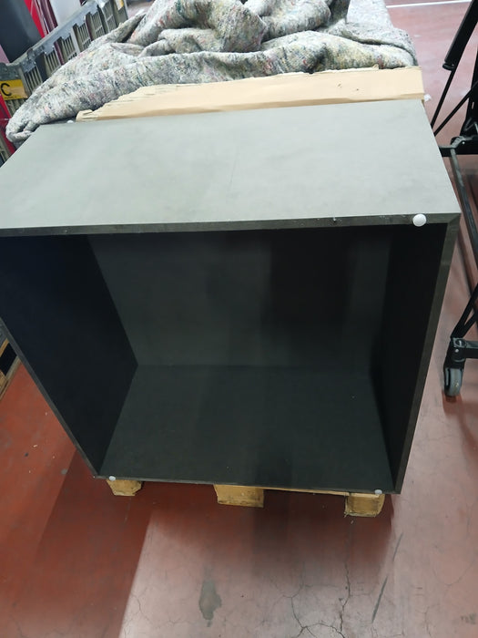 Set display / reclamezuilen, hout / betonlook, diverse maten