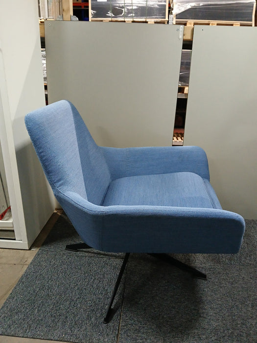 Casala Palau Floyd fauteuil, blauw, Zitd. 60 x Zith. 45 cm