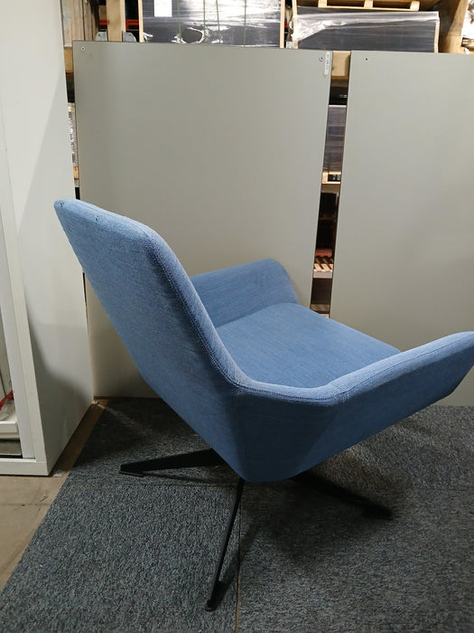 Casala Palau Floyd fauteuil, blauw, Zitd. 60 x Zith. 45 cm