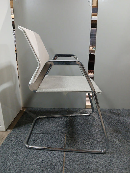 Sitag vergaderstoel, grijs, zitd. 46, zith. 45 cm
