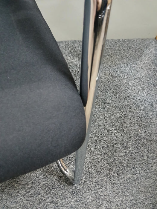 Nowystyl Scudo vergaderstoel, zwart showroommodel, zitd 43, zith 45 cm