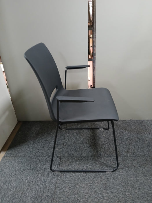 Nowystyl Opis vergaderstoel, antraciet, zitd 45, zith 45