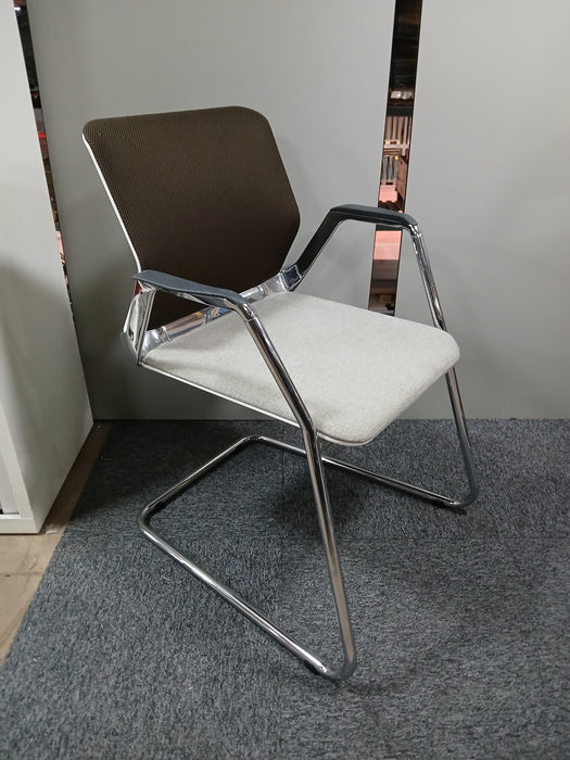 Sitag vergaderstoel, grijs, zitd. 46, zith. 45 cm