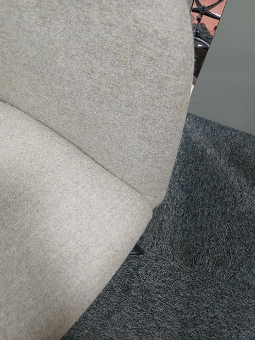 Nowystyl Naudu fauteuil, taupe stof, zitd. 44, zith. 46 cm