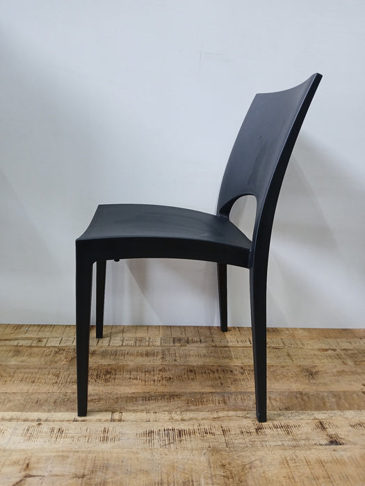 Stoel Grand Soleil Paris, zwart, B x D x H 49 x 51 x 80 cm