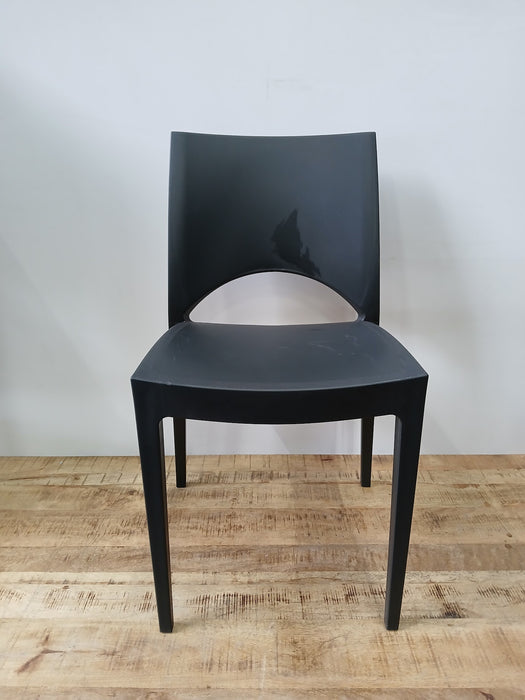 Stoel Grand Soleil Paris, zwart, B x D x H 49 x 51 x 80 cm
