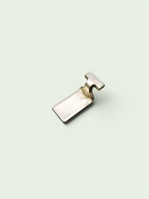 Legbordhaakje voor kast, staal, 11 x 21 x 12 mm