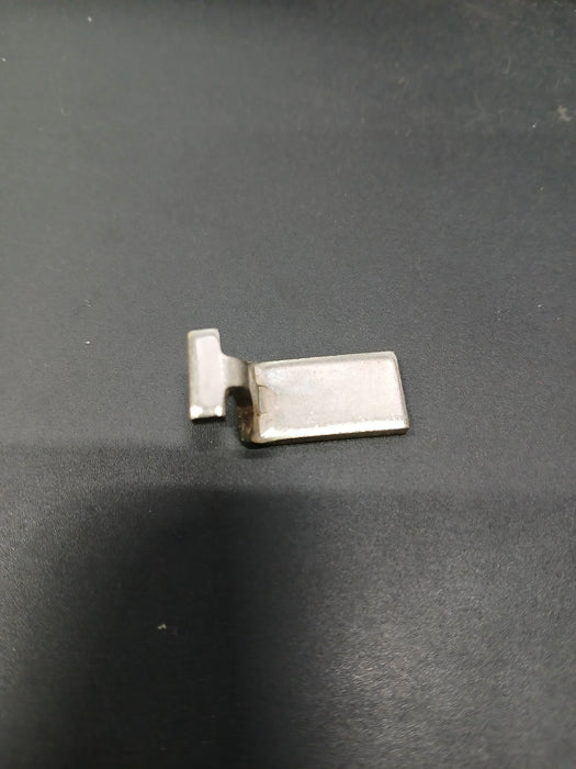Legbordhaakje voor kast, staal, 11 x 21 x 12 mm