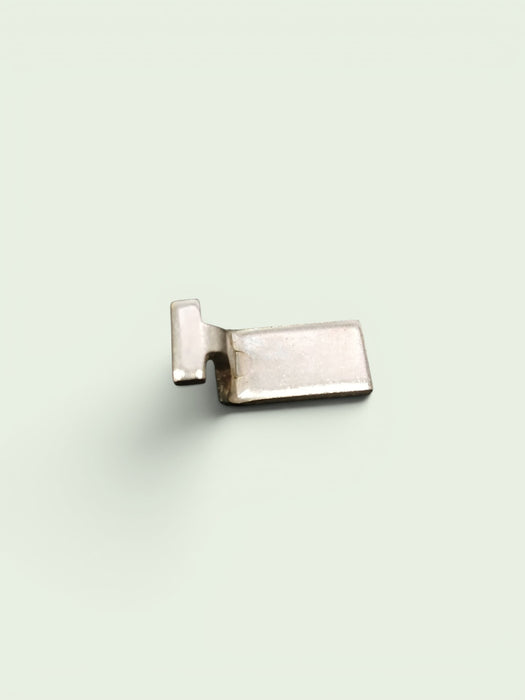 Legbordhaakje voor kast, staal, 11 x 21 x 12 mm