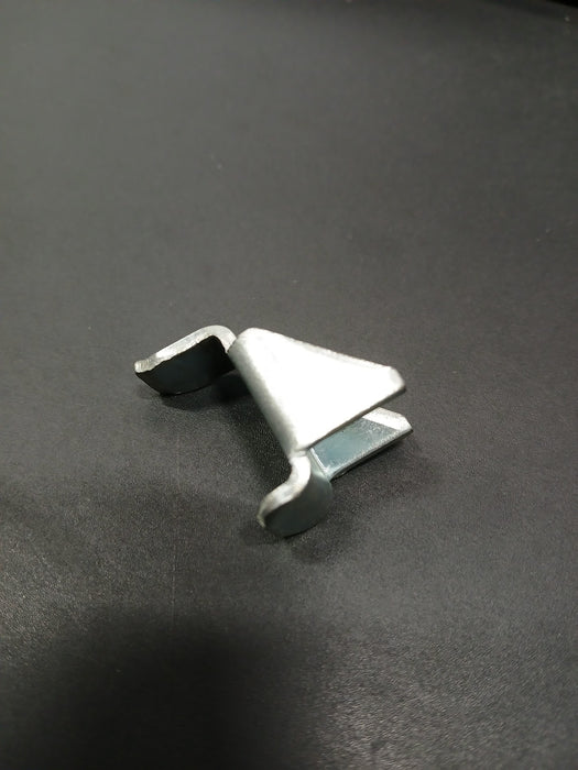 Legbordhaakje voor kast, staal, 17 x 25 x 25 mm
