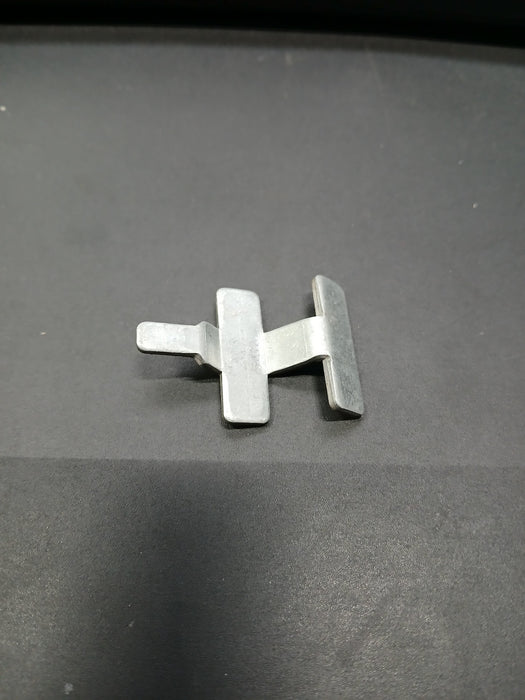 Legbordhaakje voor kast, staal, 25 x 40 mm