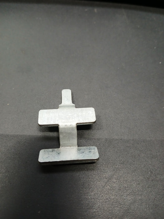 Legbordhaakje voor kast, staal, 25 x 40 mm