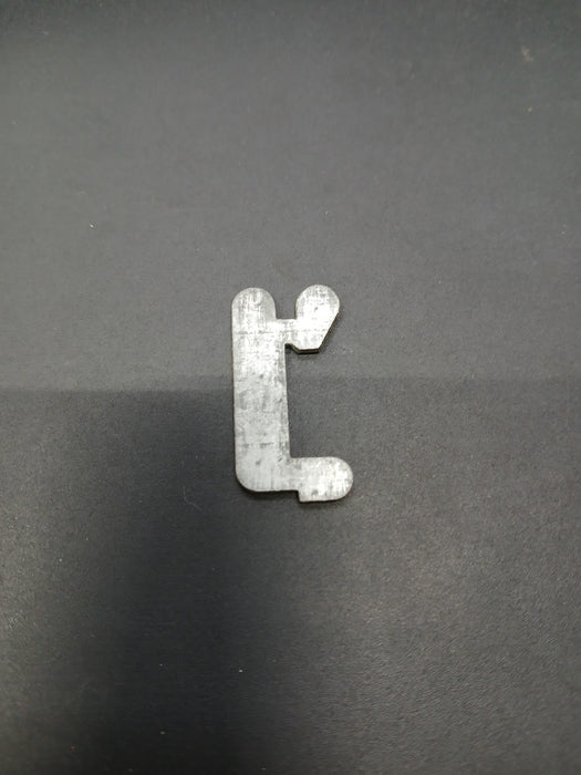 Legbordhaakje voor kast, staal, 33 x 15 mm