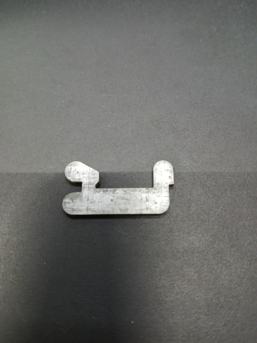 Legbordhaakje voor kast, staal, 33 x 15 mm