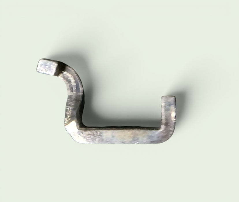 Legbordhaakje voor kast, staal, B x L x H 15 x 60 x 35 mm