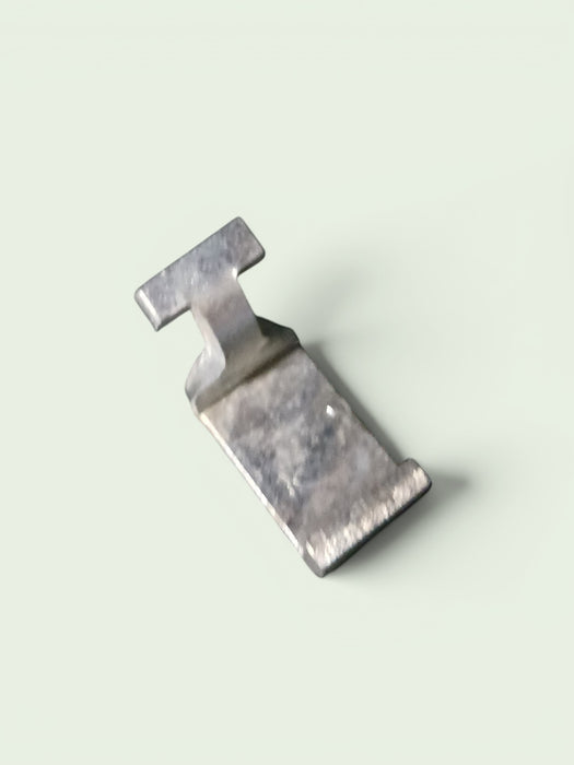 Legbordhaakje voor kast, staal, 14 x 25 x 10 mm