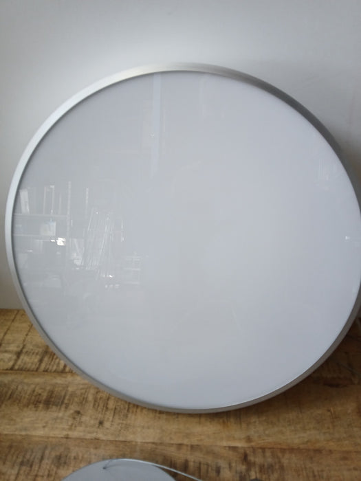 Hanglamp, zilverkleur, diameter 45 cm, hoogte 9 cm
