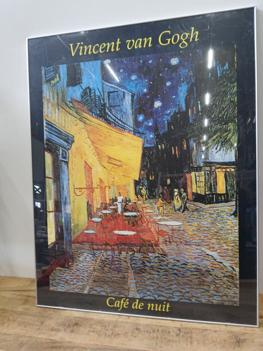 Poster Vincent van Gogh in aluminium frame, 90 x 110 cm