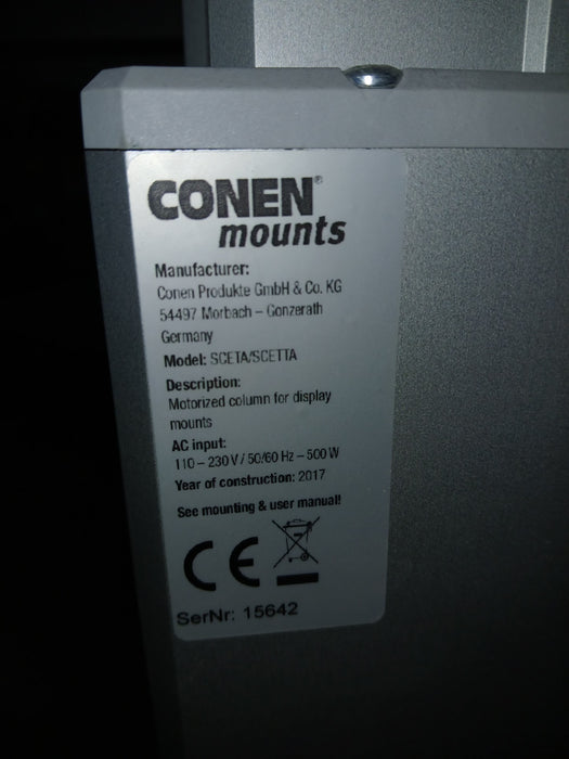 Prowise PW.1.14065.0001, 65 inch + Conen Sceta standaard