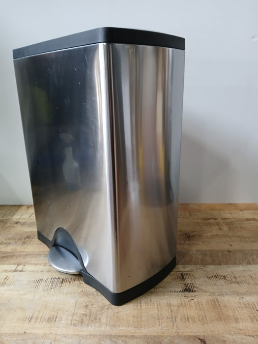 Simplehuman afvalbak 50L, metaal, B x D x H 50,5 x 32,5 x 65,5 cm