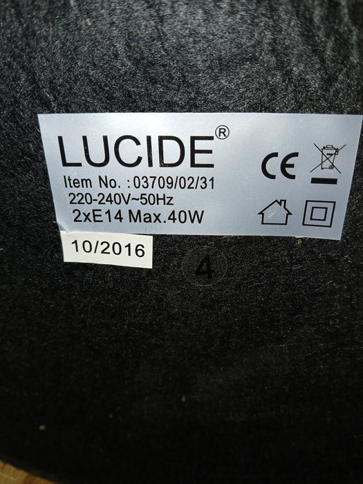 Lucide 03709/02/31 design vloerlamp, wit, diam. x H 19 x 110 cm