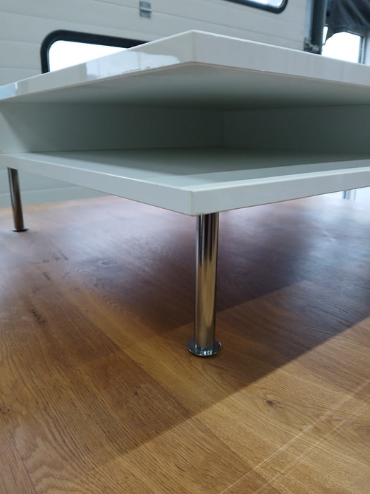 IKEA Tofteryd salontafel, wit hoogglans, 95 x 95 x 30 cm
