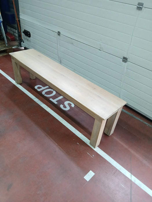 Bankje, geschaafd hout, L x B x H 170 x 39 x 48 cm