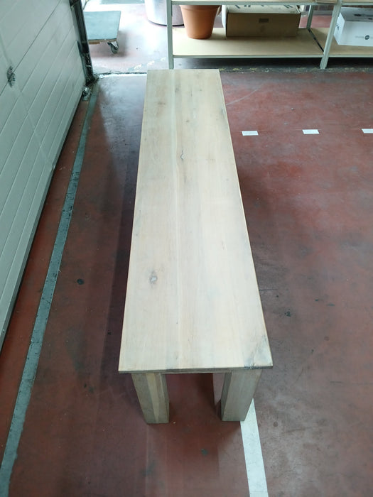 Bankje, geschaafd hout, L x B x H 170 x 39 x 48 cm