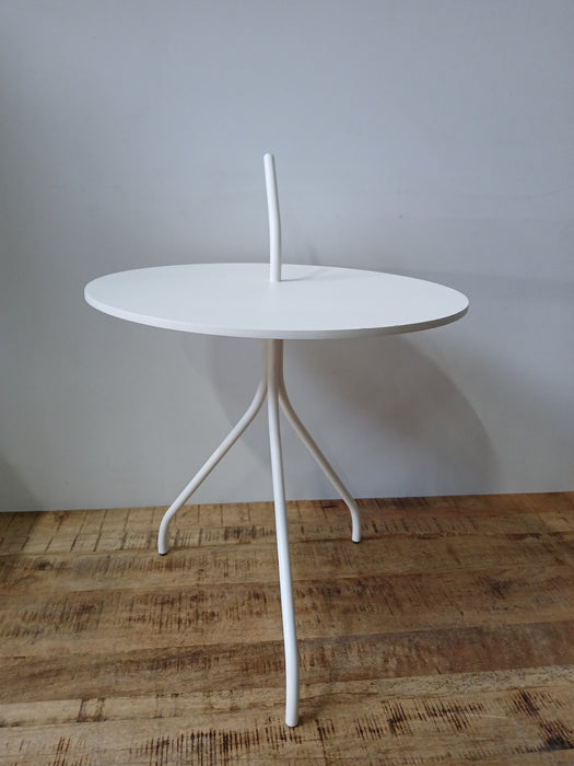 Bert Plantagie design bijzettafel, wit, 45 x 46 cm
