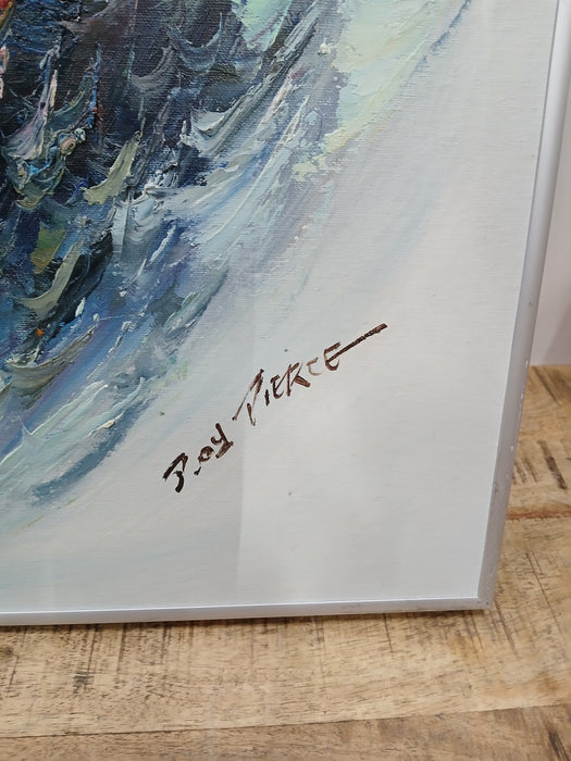 Roy Pierce,  olieverf schilderij, gesigneerd 60 x 50 cm