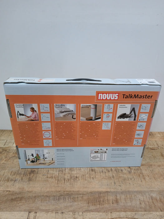 Novus TalkMaster telefoon standaard, antraciet