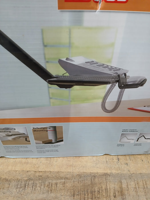 Novus TalkMaster telefoon standaard, antraciet