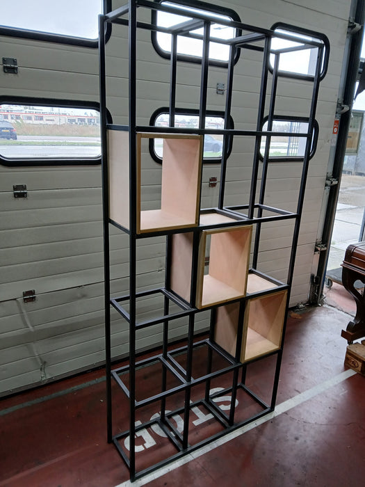 Spinder Design Tampa 3 wandrek, staal, 95,5x29x200 cm