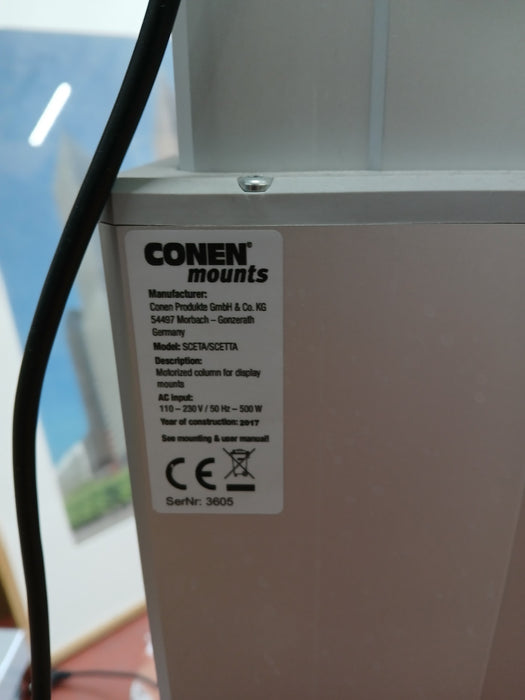 PanasonicTH-65BF1E, 65 inch + Conen Sceta standaard