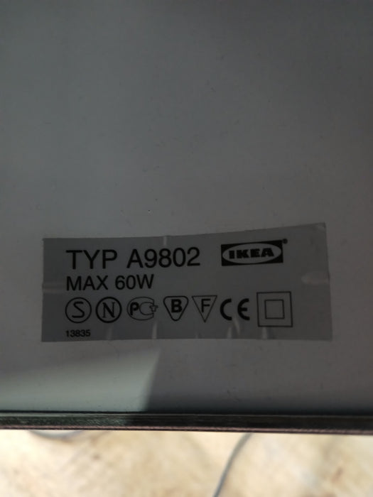IKEA Typ A9802 bureaulamp, verchroomd