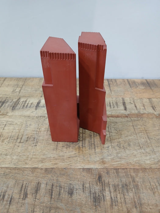 Gipsmodel / Maquette van Ministeries, gegoten gips, 8 x 7 x 14 cm