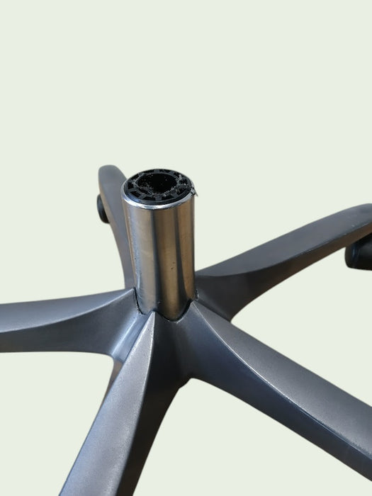 Voetkruis met AWP55 wieltjes Giroflex, Antraciet
