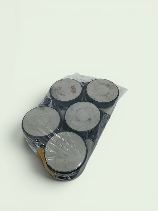 Set wieltjes Orangebox, zwart-wit
