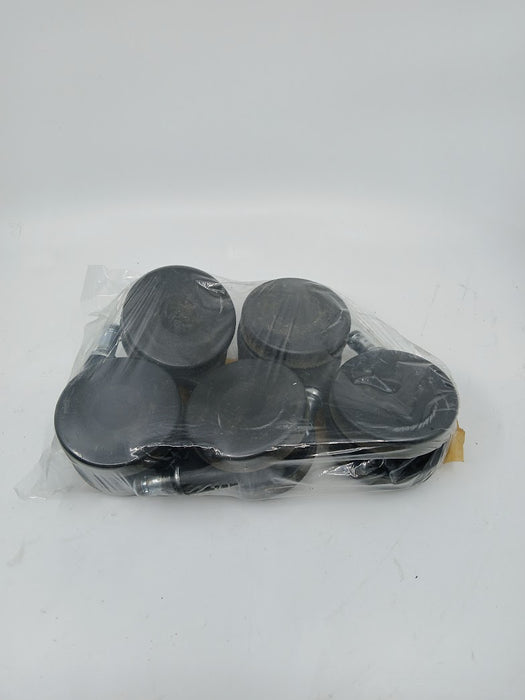 Set wieltjes Orangebox, zwart