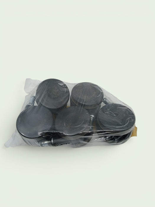 Set wieltjes Orangebox, zwart
